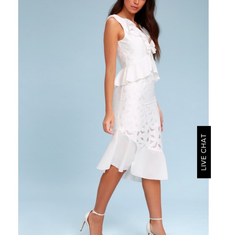 ✨NWT✨ Finders Keepers white dress